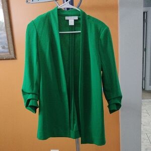 Carole Wren Women's Green Blazer Size S